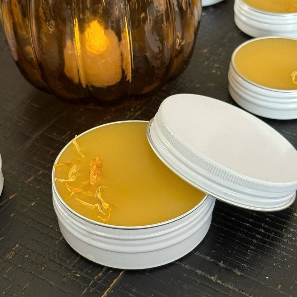 2 oz Calendula + Chamomile Skin Salve | Shea butter, Arnica, and Rosehip oil